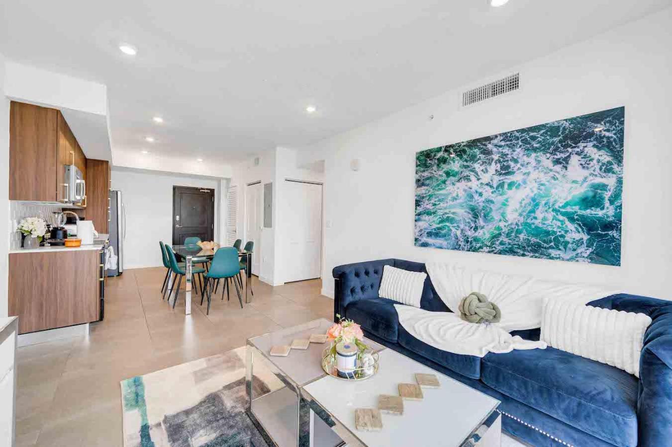Amazing 3 Bed Unit In Dwntwn Miami With Free Parking Daire Dış mekan fotoğraf